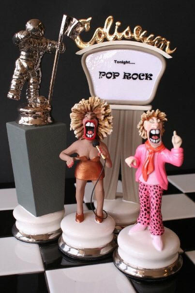 Doug Anderson Designs Pop Rock Chess Set