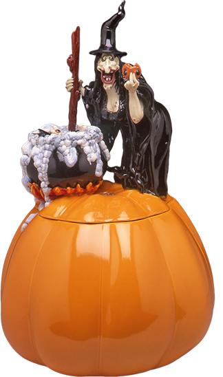 Doug Anderson Designs Wicked Witch Cookie Jar (7W X 7L X 12H)